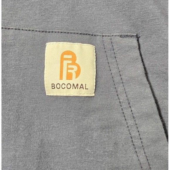 Bocomal FR Fire Resistant Men's Welding Hoodie Gray Large Cat 2 NFPA 2112 - Picture 2 of 10